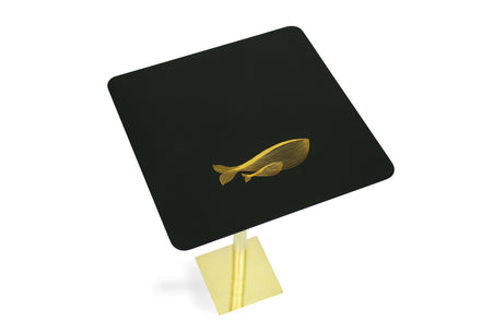 Bidri Table Whale