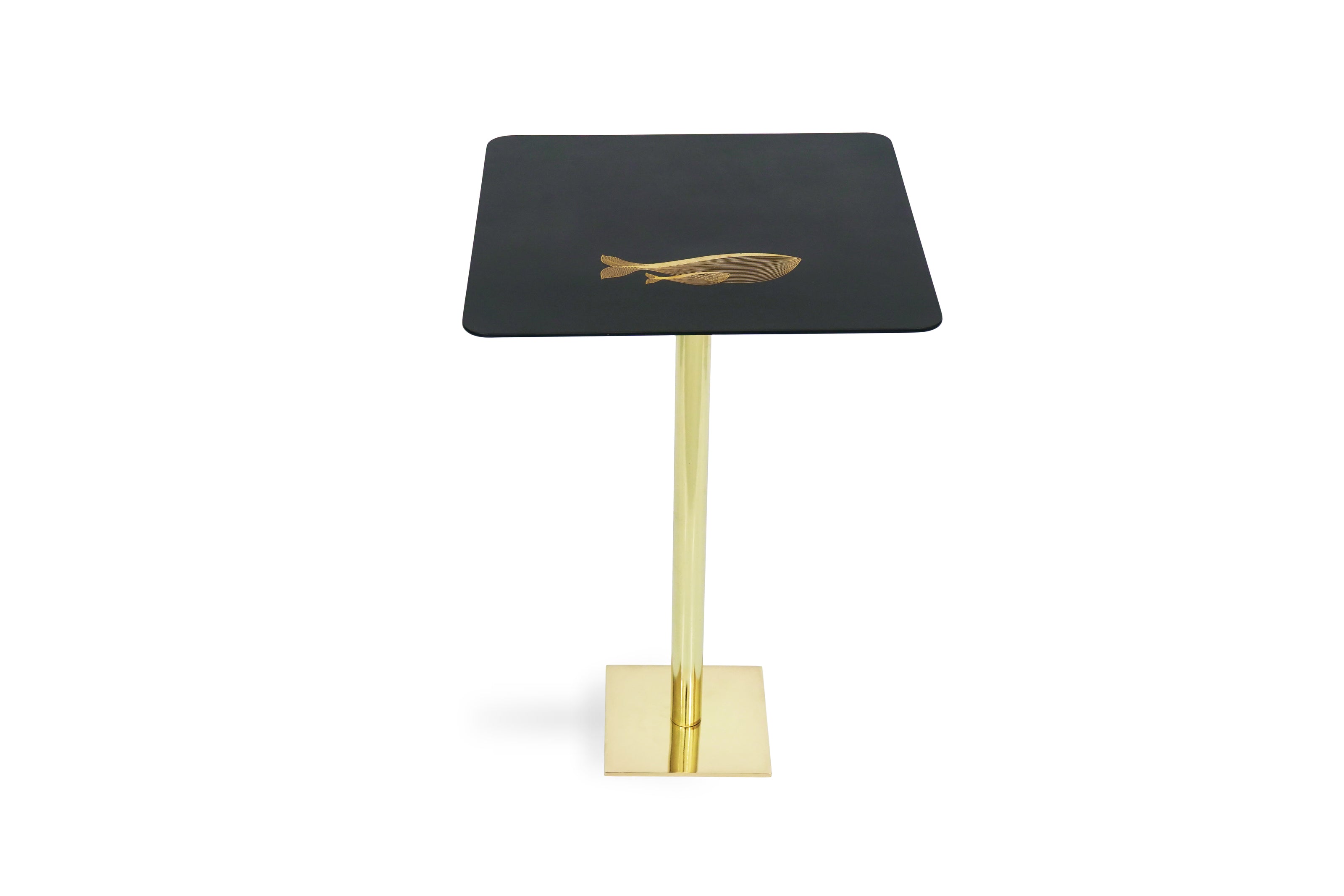 Bidri Table Whale