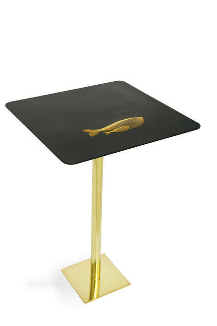 Bidri Table Whale