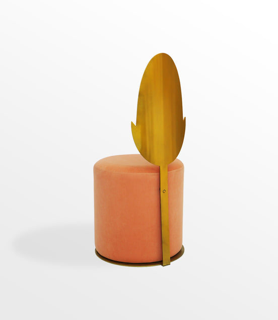 Leaf Pouffe