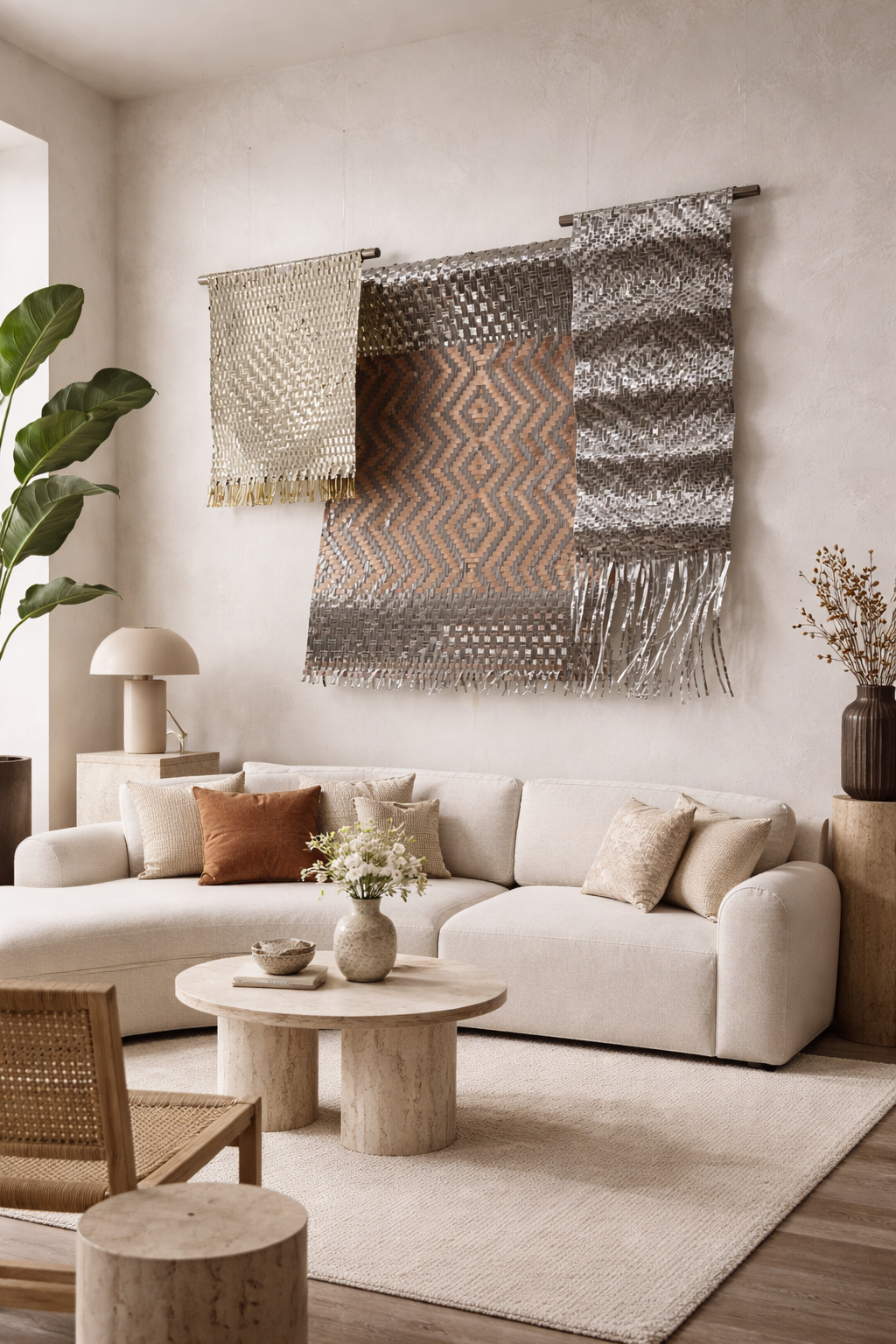 Metal Tapestry Set of 3