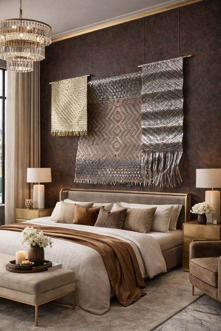 Metal Tapestry Set of 3