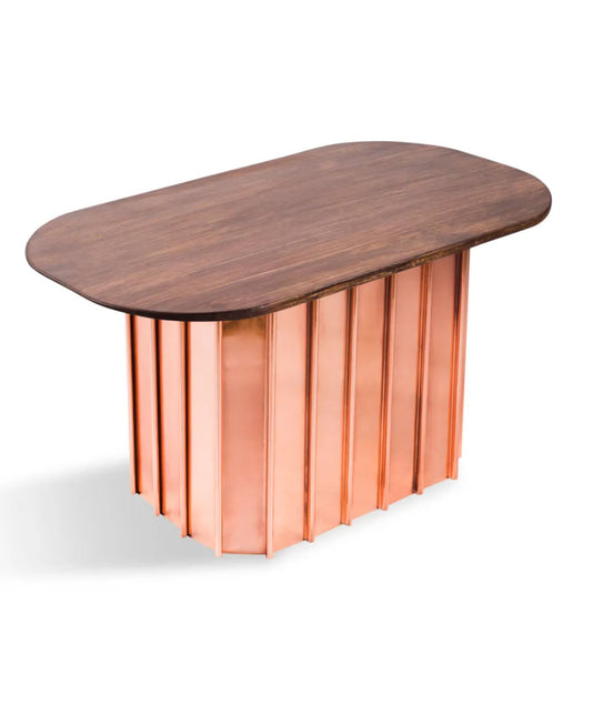 Shutter Copper Table
