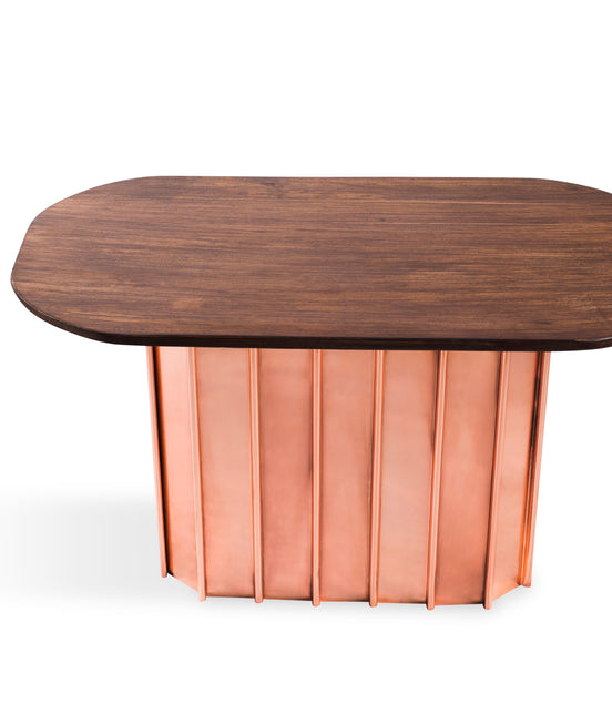 Shutter Copper Table