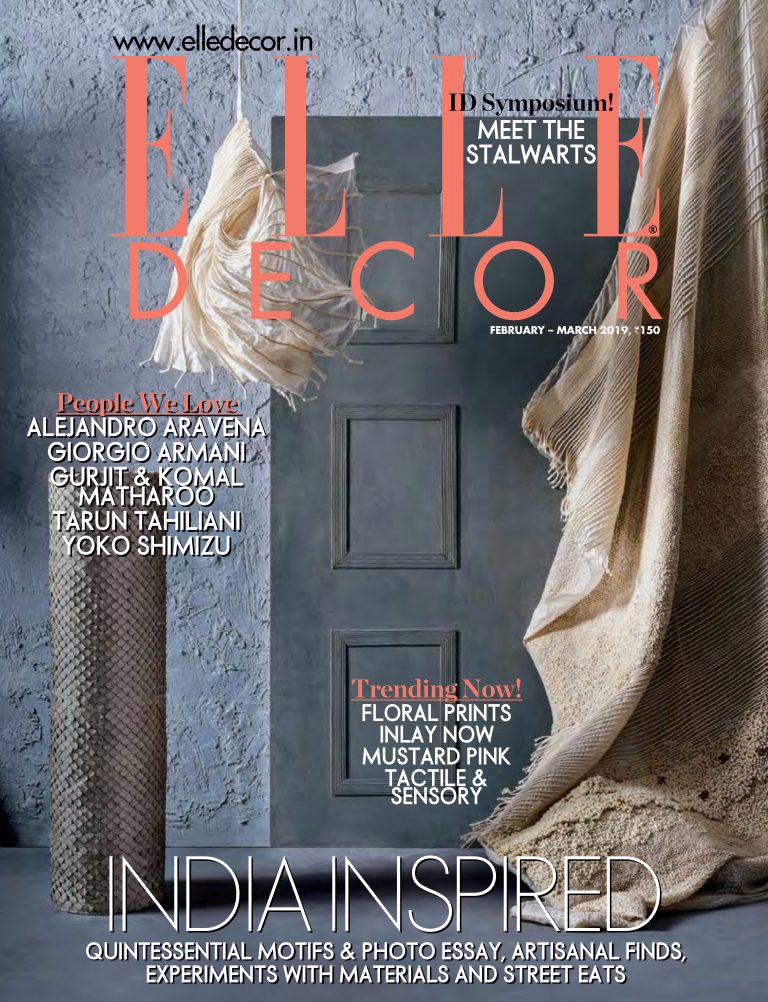 Elle Decor Mar 2019_cover